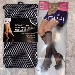 Sassy Silk Fishnet Tights